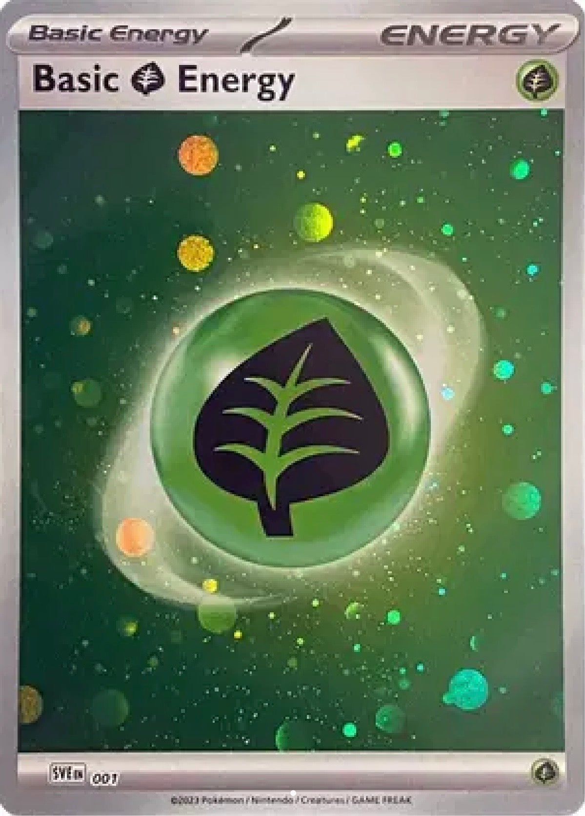 Basic Grass Energy: (Cosmos Holo) 001