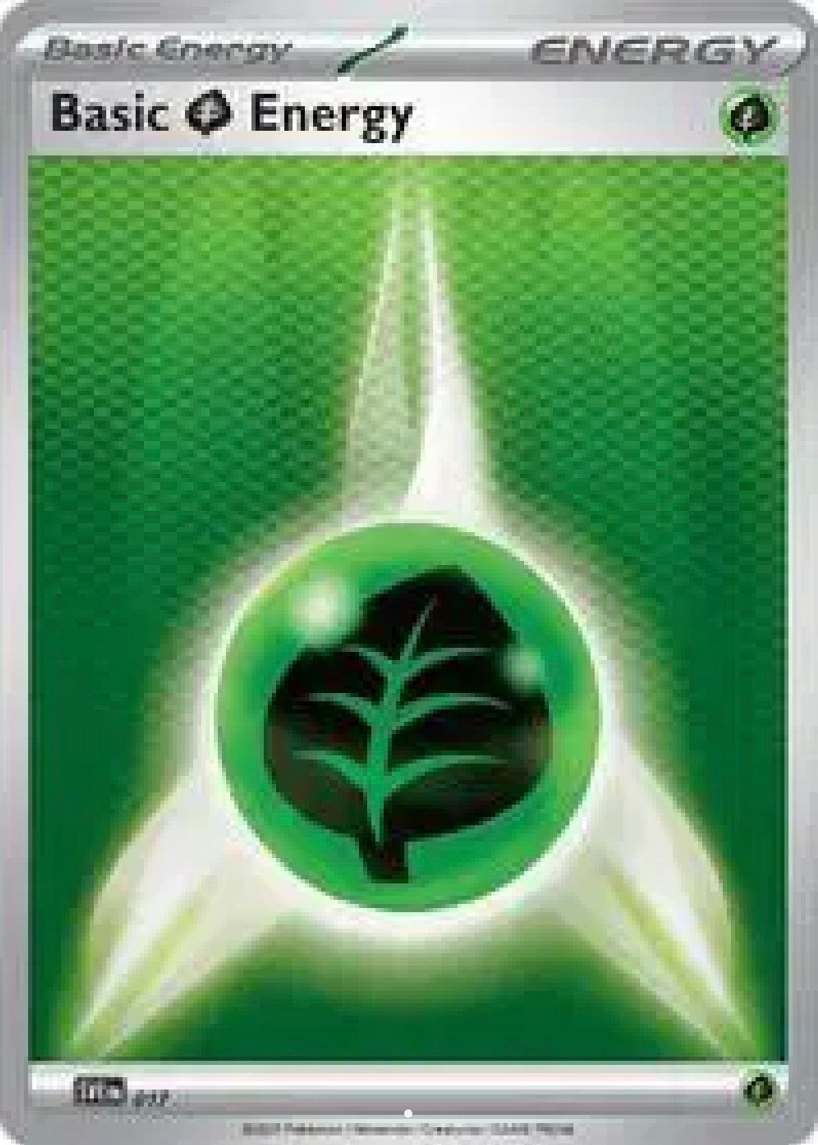 Basic Grass Energy: Holofoil 017