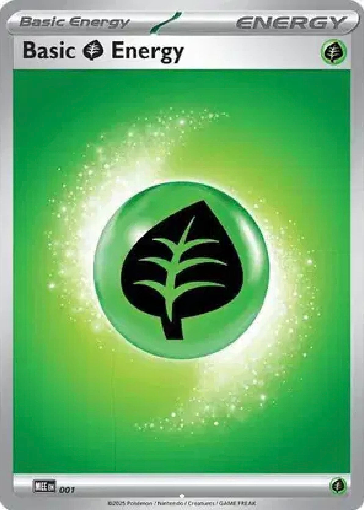 Basic Grass Energy: Common Holofoil 001