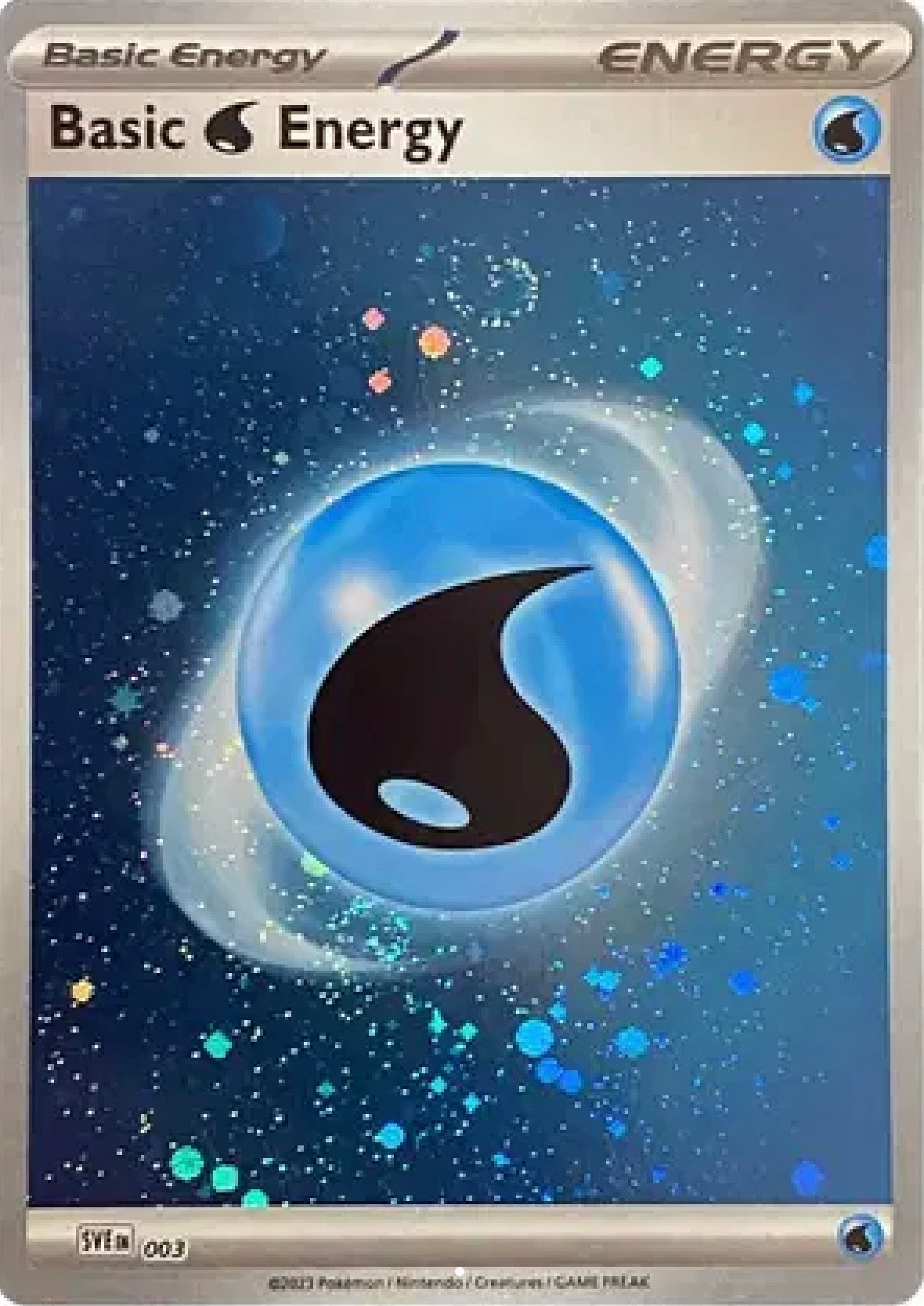 Basic Water Energy: (Cosmos Holo) 003