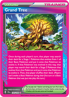 Grand Tree: Ace Spec Rare 136/142 (SCR)