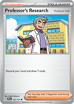 Professor’s Research [Professor Oak]: Common 122/131 (PRE)
