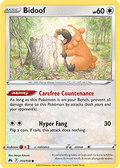 Bidoof: Common 111/159 (Crown Zenith)
