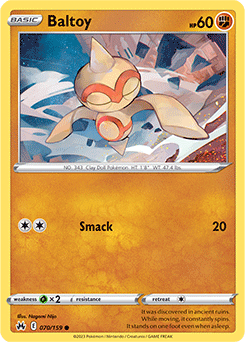 Baltoy: Common 070/159 (Crown Zenith)