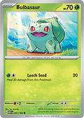 Bulbasaur: Common 001/165 (MEW)