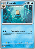 Omanyte: Uncommon 138/165 (MEW)