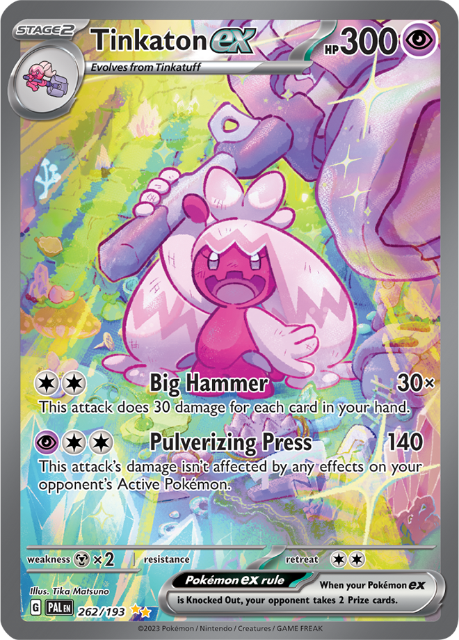 Tinkaton ex: Special Illustration Rare 262/193 (PAL)