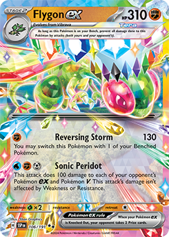 Flygon ex: Double Rare Holofoil 106/191 (SSP)