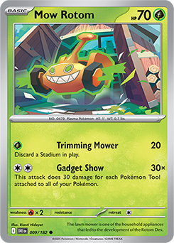 Mow Rotom: Common 009/182 (DRI)
