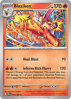 Blaziken: Rare 042/182 (DRI)