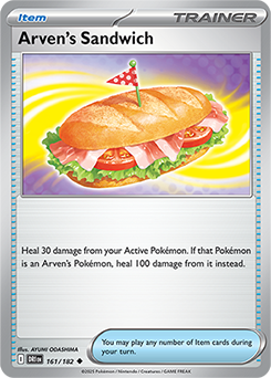 Arven’s Sandwich: Uncommon 161/182 (DRI)