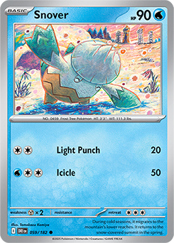 Snover: Common 059/182 (DRI)
