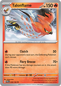 Talonflame: Uncommon 030/193 (PAL)