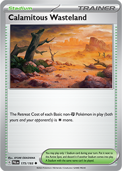 Calamitous Wasteland: Uncommon 175/193 (PAL)