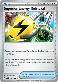 Superior Energy Retrieval: Uncommon 189/193 (PAL)