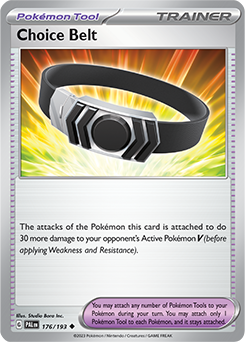 Choice Belt: Uncommon 176/193 (PAL)