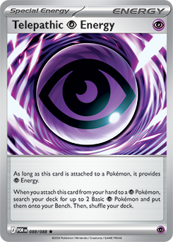 Telepathic Psychic Energy: Rare 088/088 (POR)