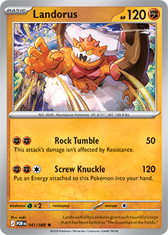 Landorus: Rare 041/088 (POR)