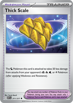 Thick Scale: Uncommon 211/217 (ASC)