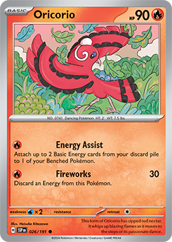 Oricorio: Common 026/191 (SSP)