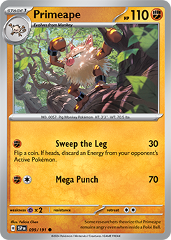 Primeape: Common 099/191 (SSP)