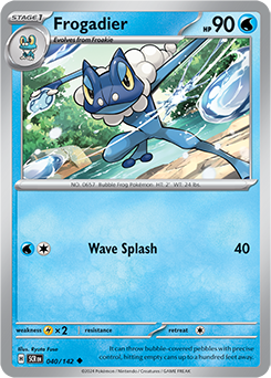 Frogadier: Uncommon 040/142 (SCR)