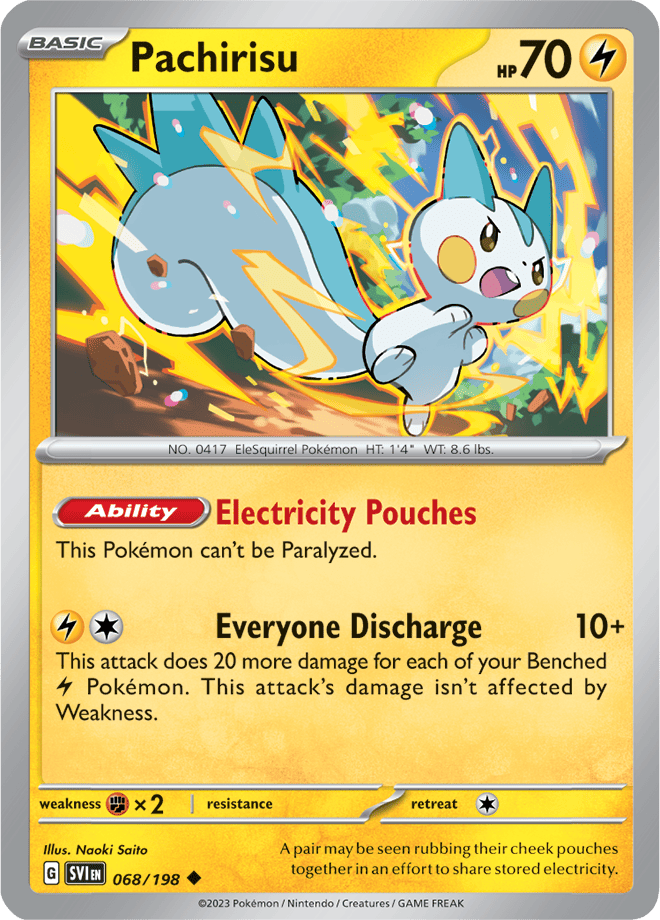 Pachirisu: Uncommon 068/198 (SVI)