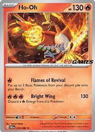 Ho-Oh (Cosmos Holo - EB Games Exclusive) Rare 010/086 {Sealed}