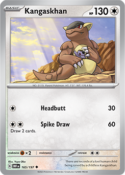 Kangaskhan: Uncommon 165/197 (OBF)
