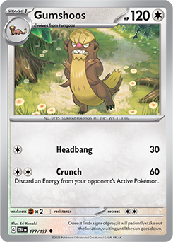 Gumshoos: Uncommon 177/197 (OBF)