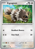 Zigzagoon: Common 167/197 (OBF)
