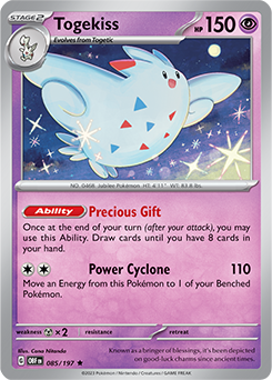 Togekiss: Rare 085/197 (OBF)