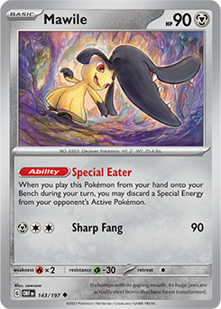 Mawile: Uncommon 143/197 (OBF)