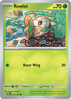 Rowlet: Common 013/197 (OBF)