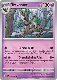 Trevenant: Rare 039/086 (CRI)