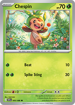 Chespin: Common 005/086 (CRI)