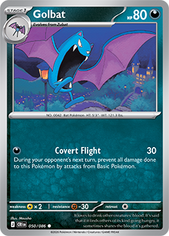 Golbat: Common 050/086 (CRI)