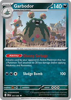 Garbodor: Uncommon 057/086 (CRI)