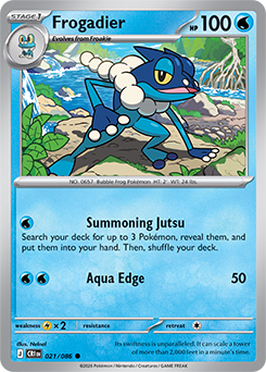 Frogadier: Common 021/086 (CRI)