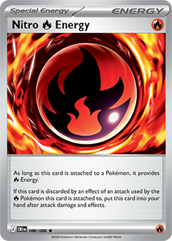 Nitro Fire Energy: Rare 086/086 (CRI)