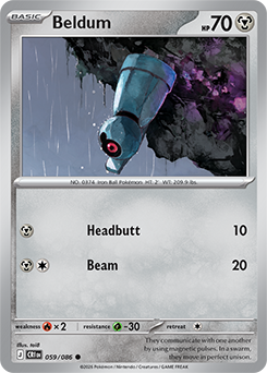 Beldum: Common 059/086 (CRI)