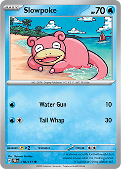 Slowpoke: Common 018/131 (PRE)