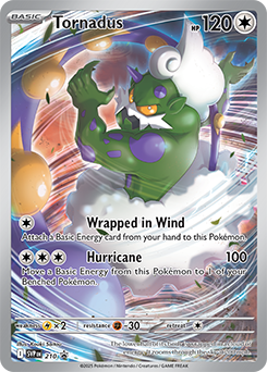 Tornadus: Promo Holofoil 210 {Sealed}