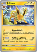 Jolteon: Rare 135/165 (MEW)