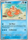 Krabby: Common 098/165 (MEW)
