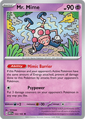 Mr Mime: Rare 122/165 (MEW)