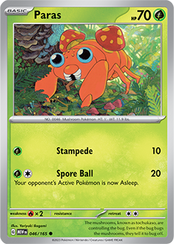 Paras: Common 046/165 (MEW)