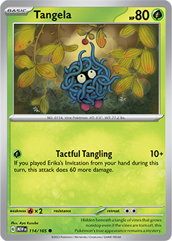 Tangela: Common 114/165 (MEW)