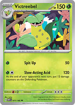 Victreebel: Uncommon 071/165 (MEW)