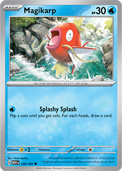 Magikarp: Common 129/165 (MEW)